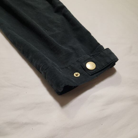 Anthropologie Halsey Utility Jumpsuit Womens Size M Black Boiler Mechanic Alt - Picture 7 of 9